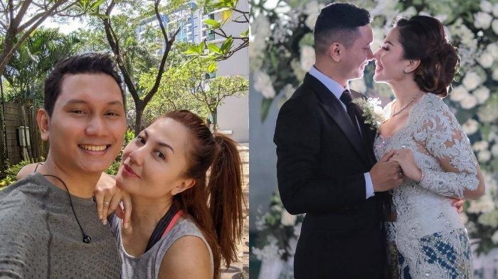 Emma Worka dan suami berondongnya.
