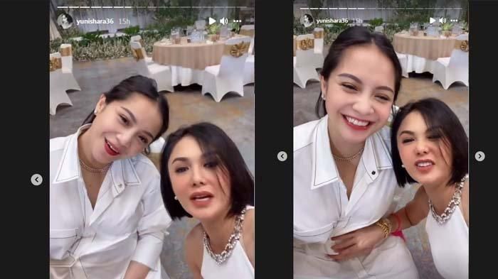 Nagita Slavina ketemu Yuni Shara.