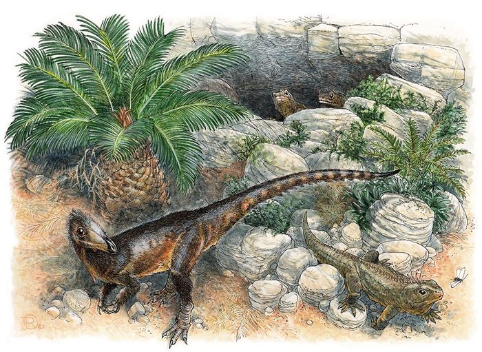 Pendraig mungkin memiliki gigi yang tajam dan memangsa reptil kecil lainnya