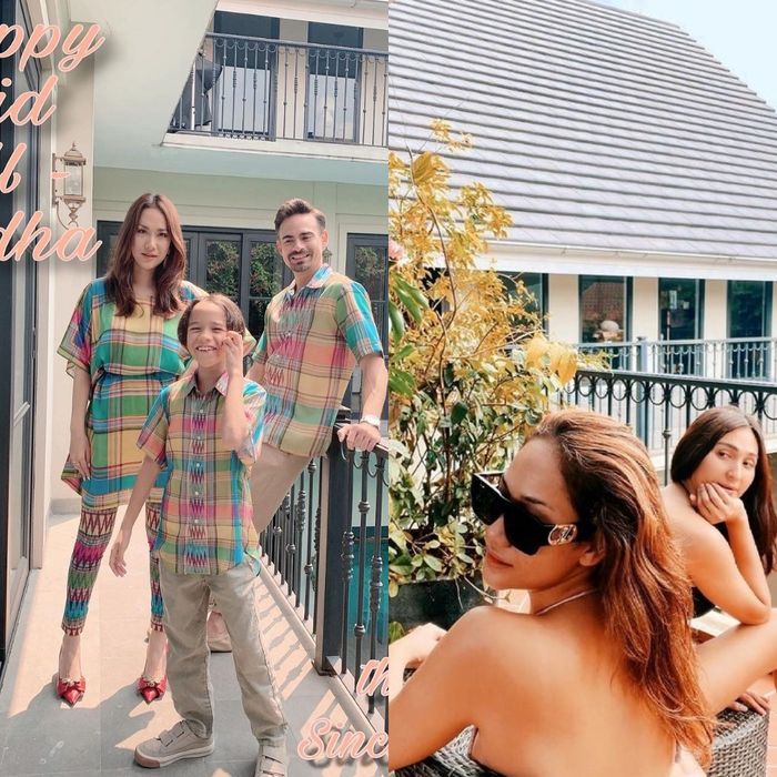 Balkon di rumah artis BCL dan Ashraf Sinclair.