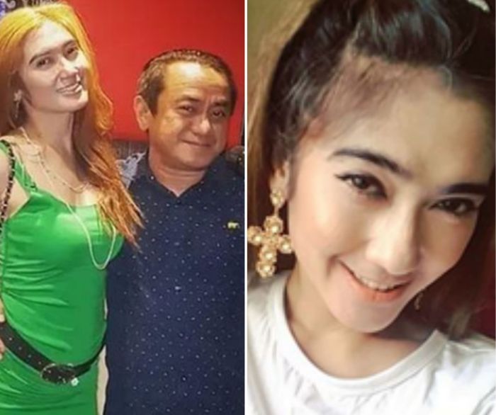 Revi Mariska dengan suami pria tua yang tajir