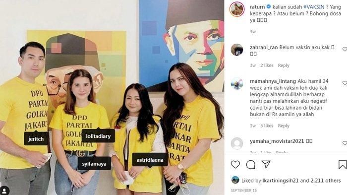Ratu belum ingin ke jenjang pernikahan bersama sang kekasih. ()