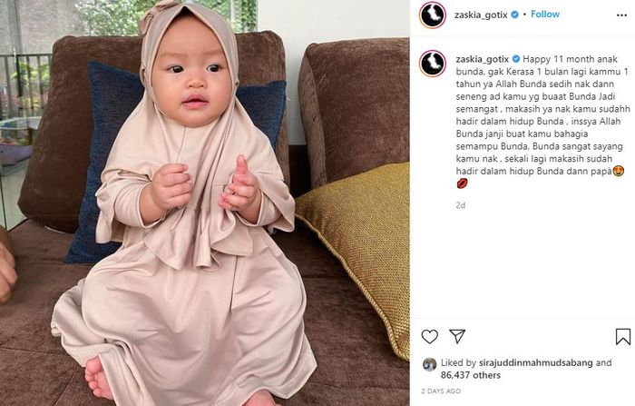 Zaskia Gotik tutup kolom komentar