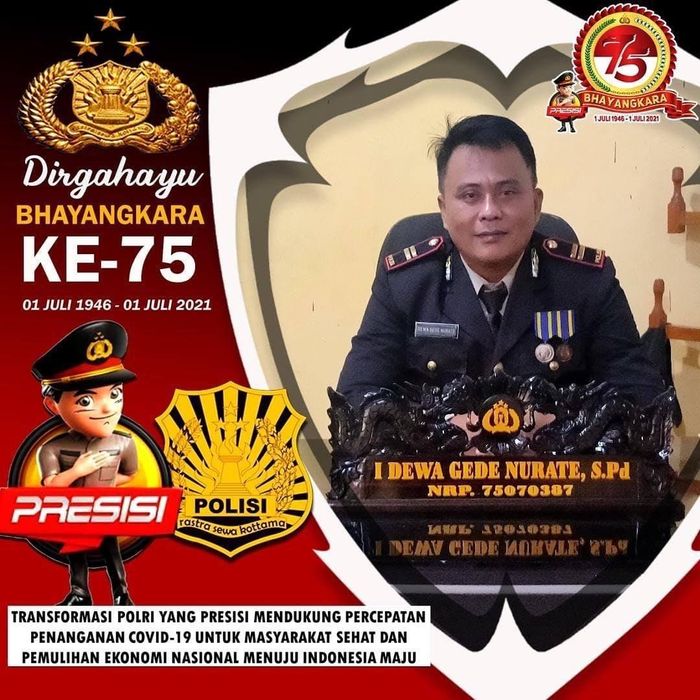 Foto tampang Kapolsek Parigi Iptu IGDN yang dicopot sengaja disebarkan di media sosial. Nomor telepon Kapolsek Parigi juga dicantumkan.