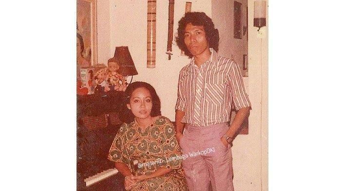 Dono Warkop DKI dan istrinya
