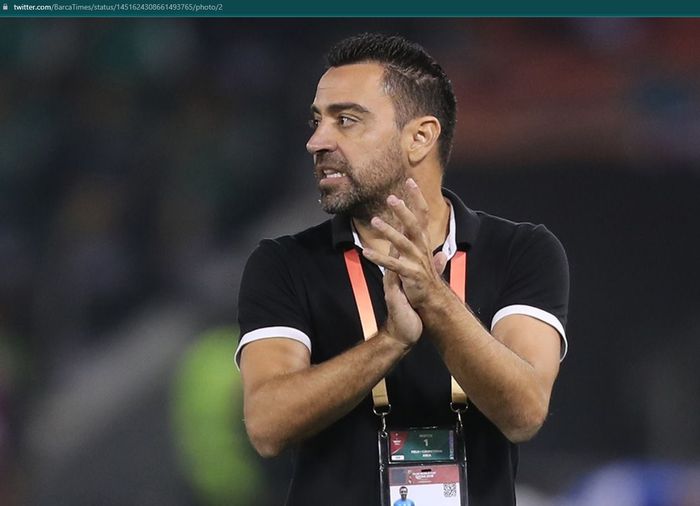 Pelatih Al Sadd, Xavi Hernandez.