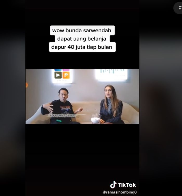 Ruben Onsu bicarakan nafkah ke Sarwendah