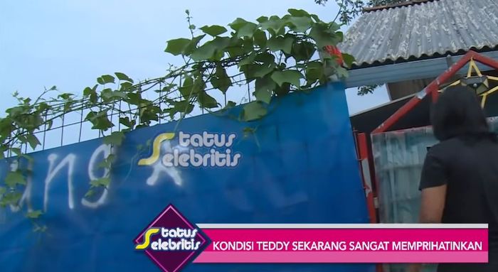 Teddy Pardiyana tinggal di gubuk