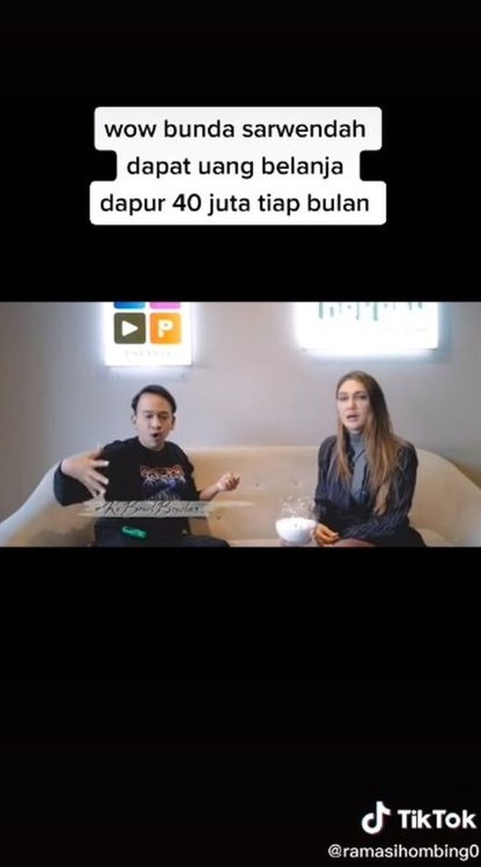 Ruben Onsu bercerita tentang uang jajan Sarwendah setiap bulan
