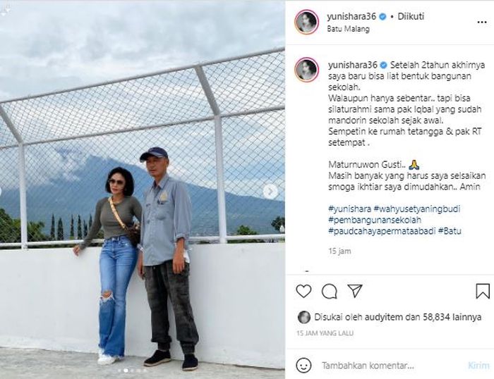 Postingan Yuni Shara