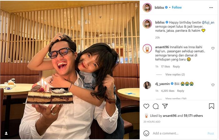 Bibi Ardiansyah dan sang adik.