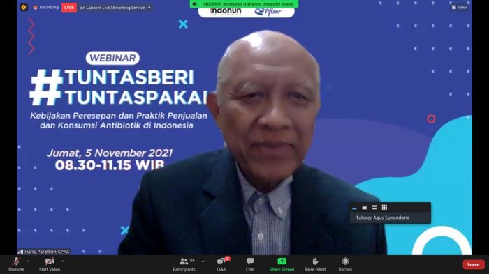 Dr. dr. Harry Parathon, Sp.OG(K), Ketua Komite Pengendalian Resistensi Atimikroba (KPRA) RI Periode 2014-2021