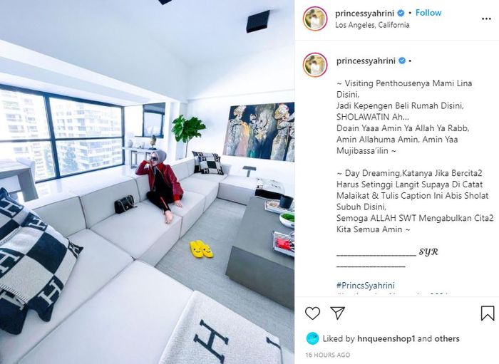 Postingan Syahrini