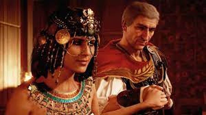 (Ilustrasi) Cleopatra dan Julius Caesar