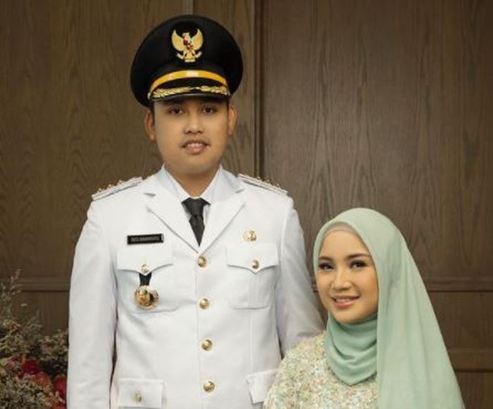 Chacha Frederica dan suaminya, Dico Ganinduto