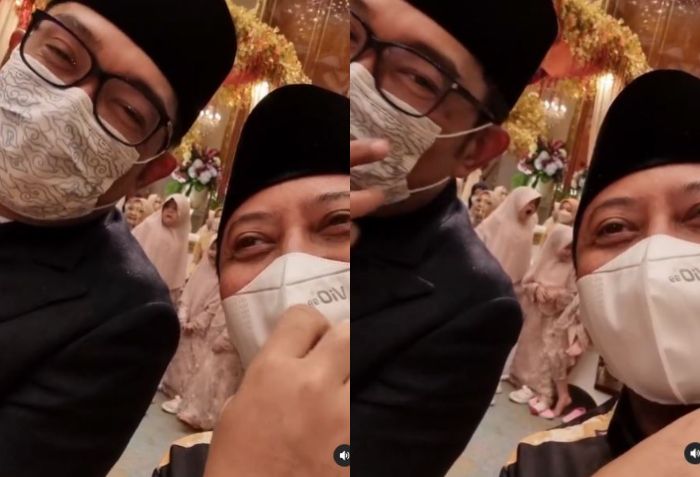 Ridwan Kamil syok dan tertawa melihat tingkah Ria Ricis