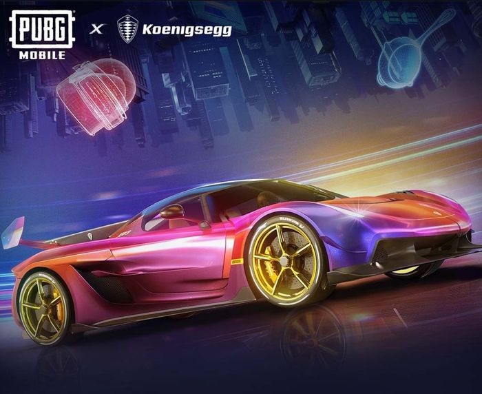 PUBG Mobile x Koenigsegg