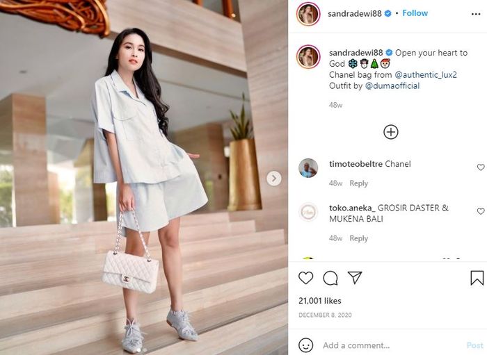 Rumah artis Sandra Dewi yang super mewah