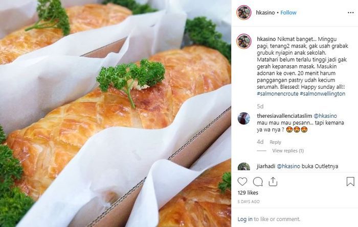 Bisnis kuliner yang ditekuni Hanna Kasino