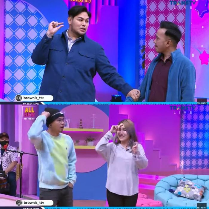 Reaksi host 'Brownis' dengar keinginan nyleneh Ivan Gunawan sebelum nikahi Ayu Ting Ting