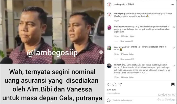 ayah <a href='https://cirebon.tribunnews.com/tag/bibi-ardiansyah' title='Bibi Ardiansyah'>Bibi Ardiansyah</a> 