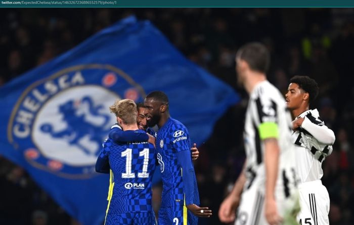 Chelsea sukses cukur Juventus 4-0 pada laga pekan kelima Liga Champions 2021-2022.