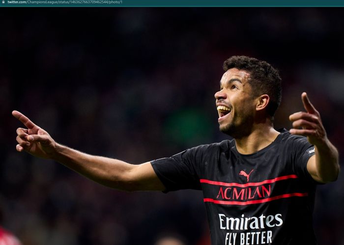 Junior Messias menjadi penyelamat AC Milan berkat golnya ke gawang Atletico Madrid.