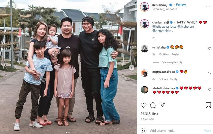 Pertemuan Anji Manji dan Sheila Marcia