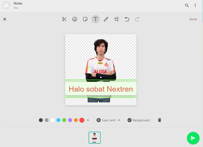 Cara membuat stiker WhatsApp tanpa aplikasi tambahan.