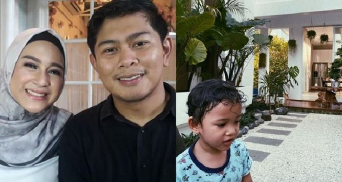 Potret Nina Zatulini dan suami serta kediaman mereka.