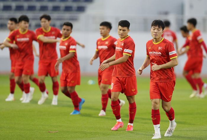 Skuad timnas Vietnam di Piala AFF 2020.