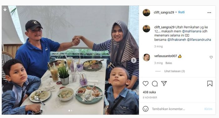 Keluarga Clift Sangra