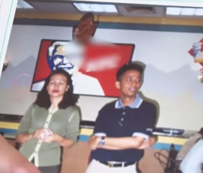 Potret ibu dan ayah Vanessa Angel saat masih muda.