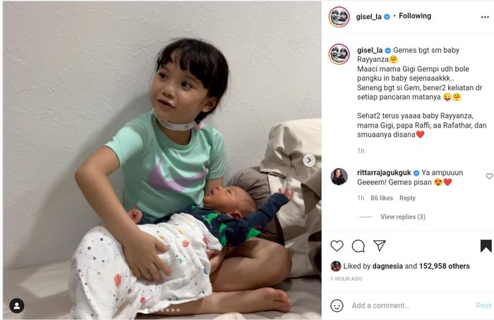 Unggahan Gisella Anastasia