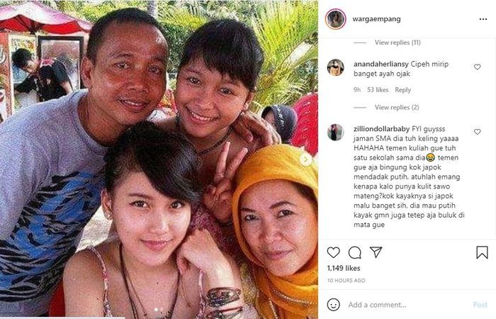 Foto jadul Ayu Ting Ting