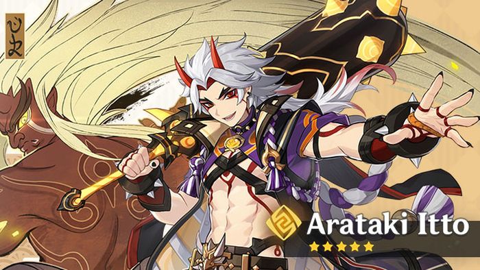 Arataki Itto, a 5-star Geo character in Genshin Impact