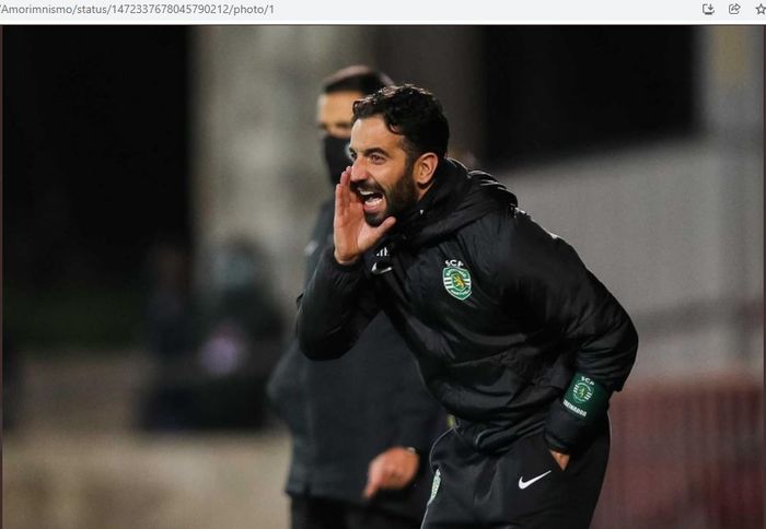 Pelatih Sporting CP, Ruben Amorim.