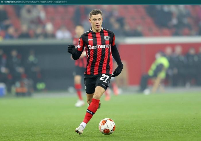 Gelandang serang Bayer Leverkusen, Florian Wirtz.