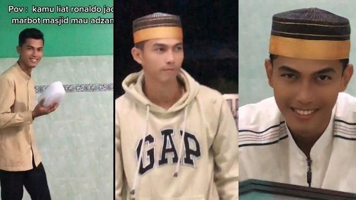Marbot Masjid mirip Cristiano Ronaldo 