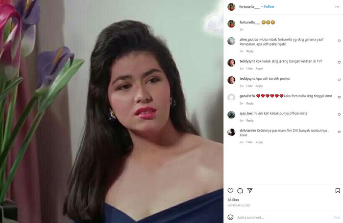 Fortunella pemain wanita Warkop DKI