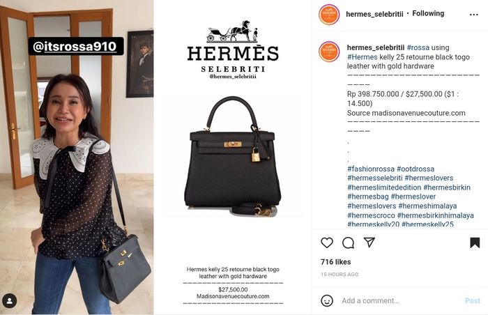Harga tas Rossa