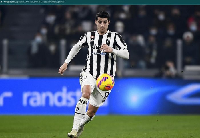 Penyerang pinjaman Atletico Madrid yang kini bermain untuk Juventus, Alvaro Morata, tengah didekati oleh Barcelona.