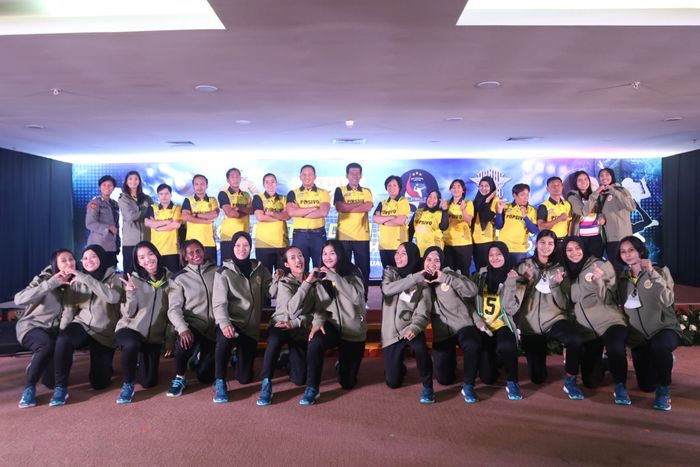 Tim bola voli putri, Jakarta Popsivo Polwan menjelang Proliga 2022.