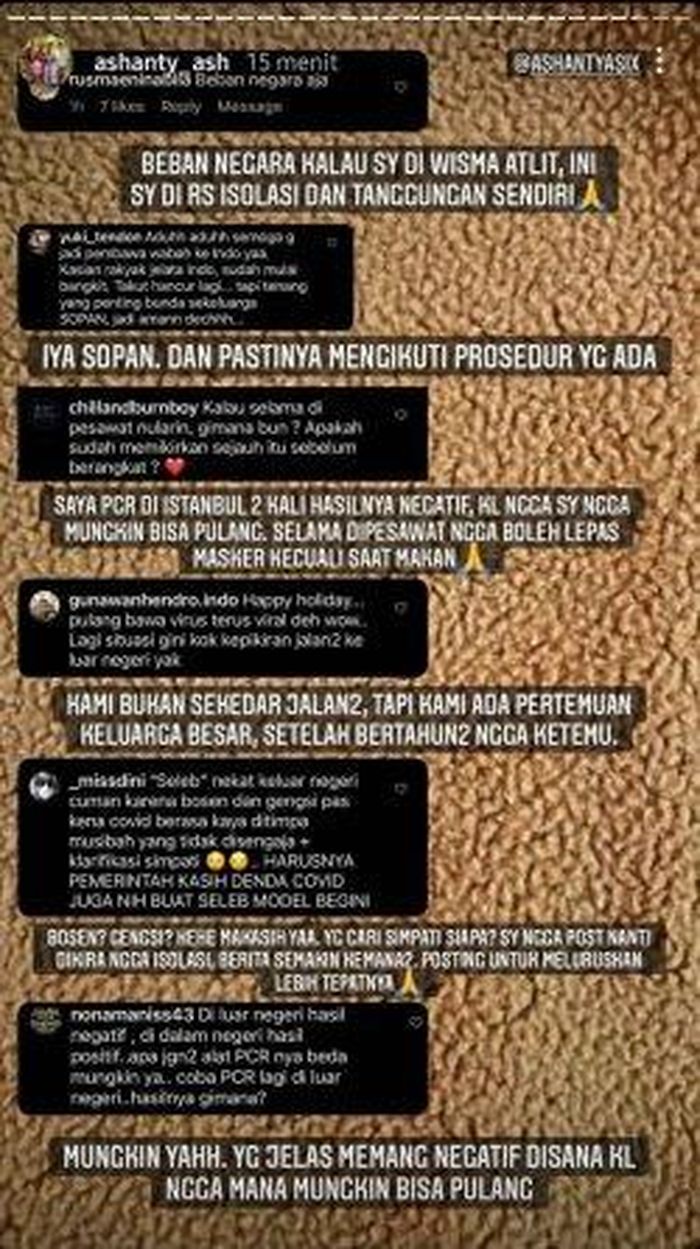 Postingan Ashanty