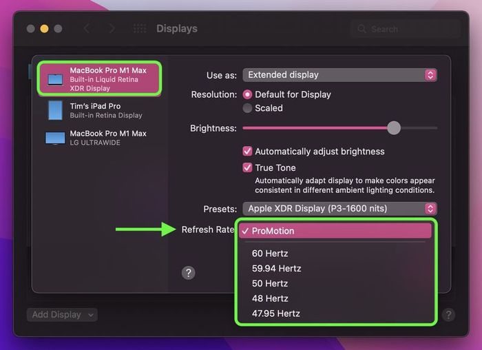 Cara Mengubah Tampilan Layar MacBook Pro Agar Lebih Hemat Baterai