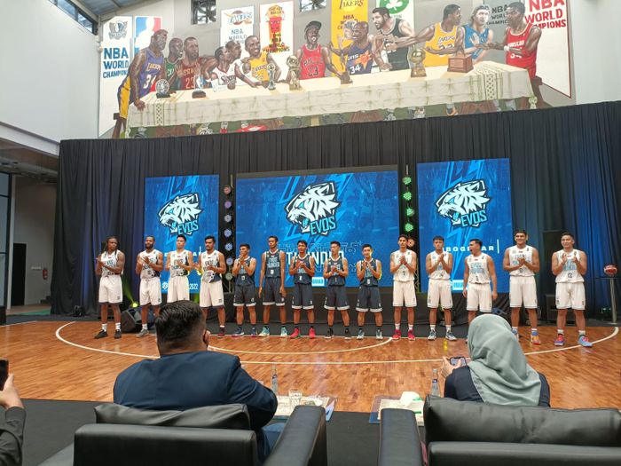 Siap Bergelut di Skena Basket Nasional, EVOS Thunder Bogor