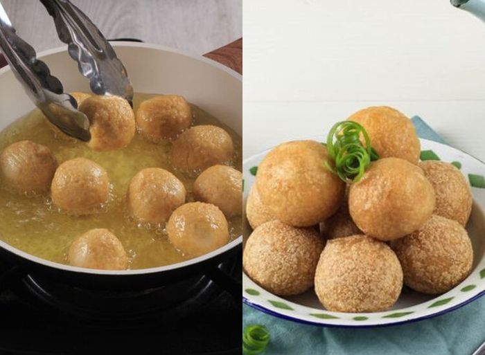 cara membuat tahu bulat mengembang