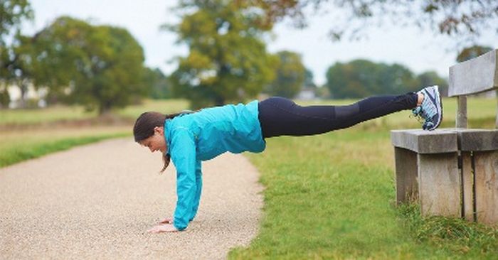 Decline push-up