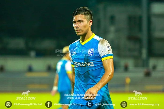 Pemain Sri Pahang FC, Sergio Aguero.