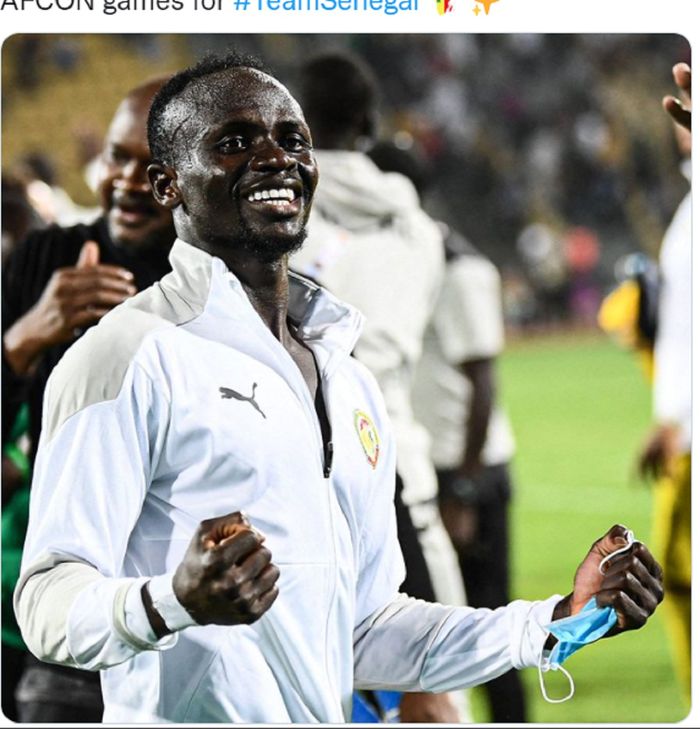 Penyerang sekaligus kapten Senegal, Sadio Mane